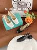 Cao gót vuông hở gót Loli C054