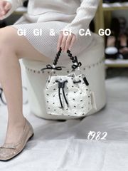 Túi rút chấm bi T982