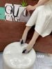 Cao gót nhọn bóng nơ C822