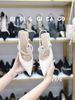 Giày cao gót nhọn hở gót C976