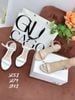 Sandal xuồng quai ngang trơn S853