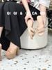 Guốc xuồng đế gỗ D477