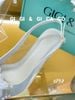 Cao gót nhọn hở gót kim tuyến GIAYCUOI C742