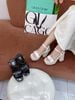 Sandal gót vuông trái tim S916