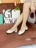 Cao gót vuông Nơ hở gót C992