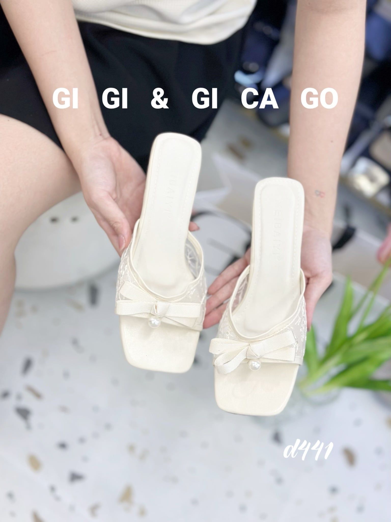 Guốc nơ D441
