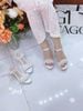 Sandal đế xuồng Hoa WD S874