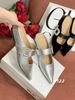 Dép sục bệt Lụa khoá đá D422