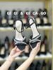 Sandal gót nhọn tiệc bling S882