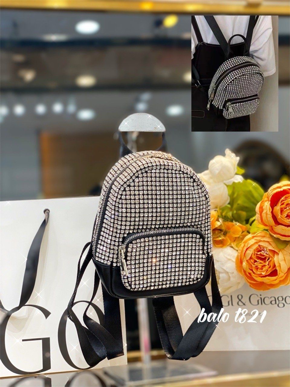 Balo Alex túi tiệc T821