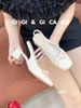 Cao gót vuông Nơ hở gót C992