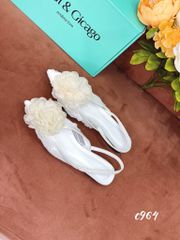 Giày bệt lưới hở gót C964