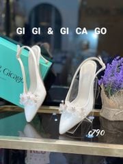 Cao gót nhọn hở gót GIAYCUOI C790