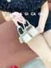 Cao gót vuông Nơ hở gót C992