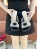 Guốc gót nhọn trong tiệc trong D366