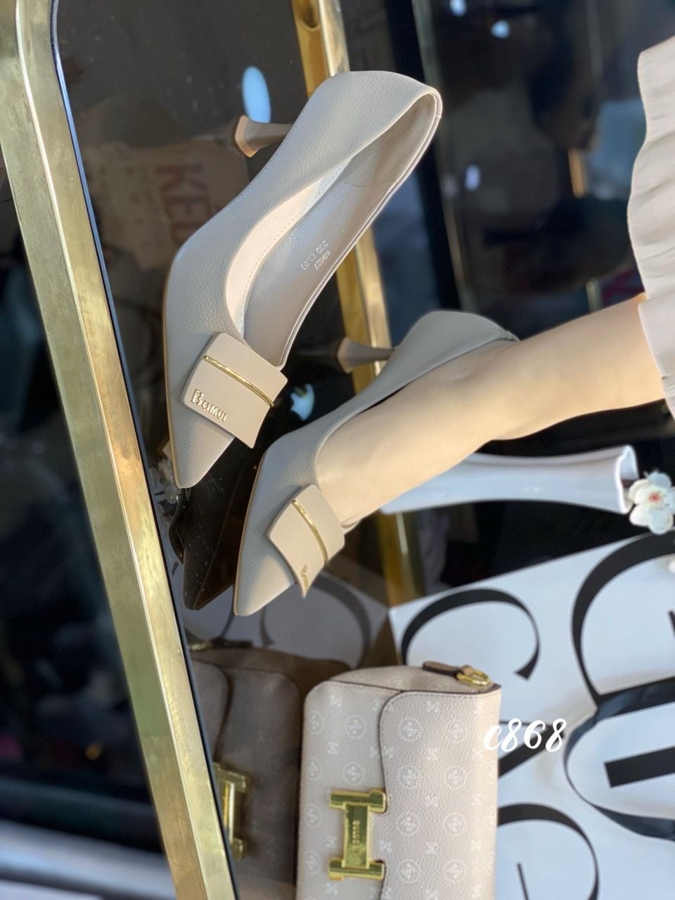 Cao gót nhọn C868