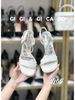 Sandal gót vuông S965