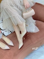 Cao gót nhọn tiệc Bling C037