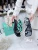 Sandal gót nhọn xỏ ngón S963