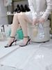 Sandal gót nhọn dây đá S964