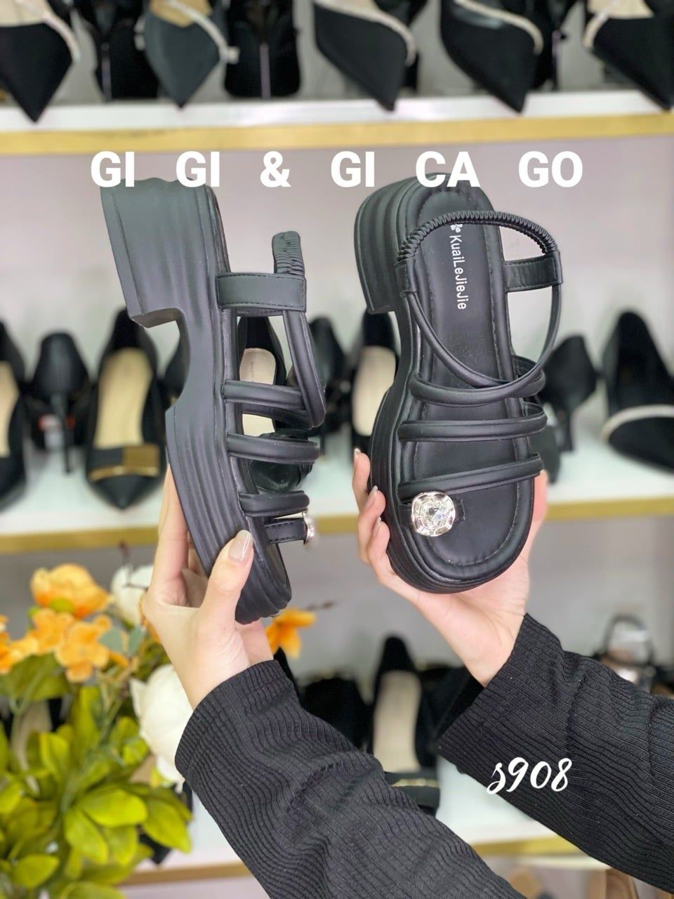 Sandal xuồng dây nhẫn S908
