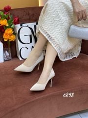 Cao gót nhọn da trơn C848