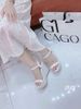 Sandal đế xuồng HOA WD S925