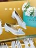 Cao gót vuông kim tuyến GIAYCUOI C064