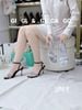 Sandal gót nhọn dây đá S964