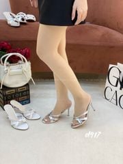 Guốc gót nhọn dây xoắn D417