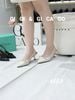 Cao gót nhọn hở gót Nơ C082