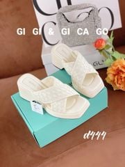 Dép bánh mì chéo đang D444