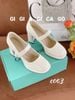 Cao gót vuông viền ngọc Loli C063