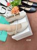 Cao gót vuông mũi tròn da trơn Mary C016