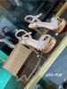 Sandal gót nhọn đế đúp S892