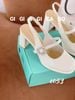 Cao gót vuông hở gót Loli C053