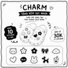 Sticker gắng dép nhựa P088