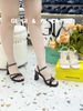 Sandal gót vuông dây S932