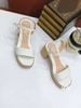 Sandal gót vuông to S871