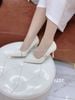 Cao gót nhọn dây đá đi tiệc C850