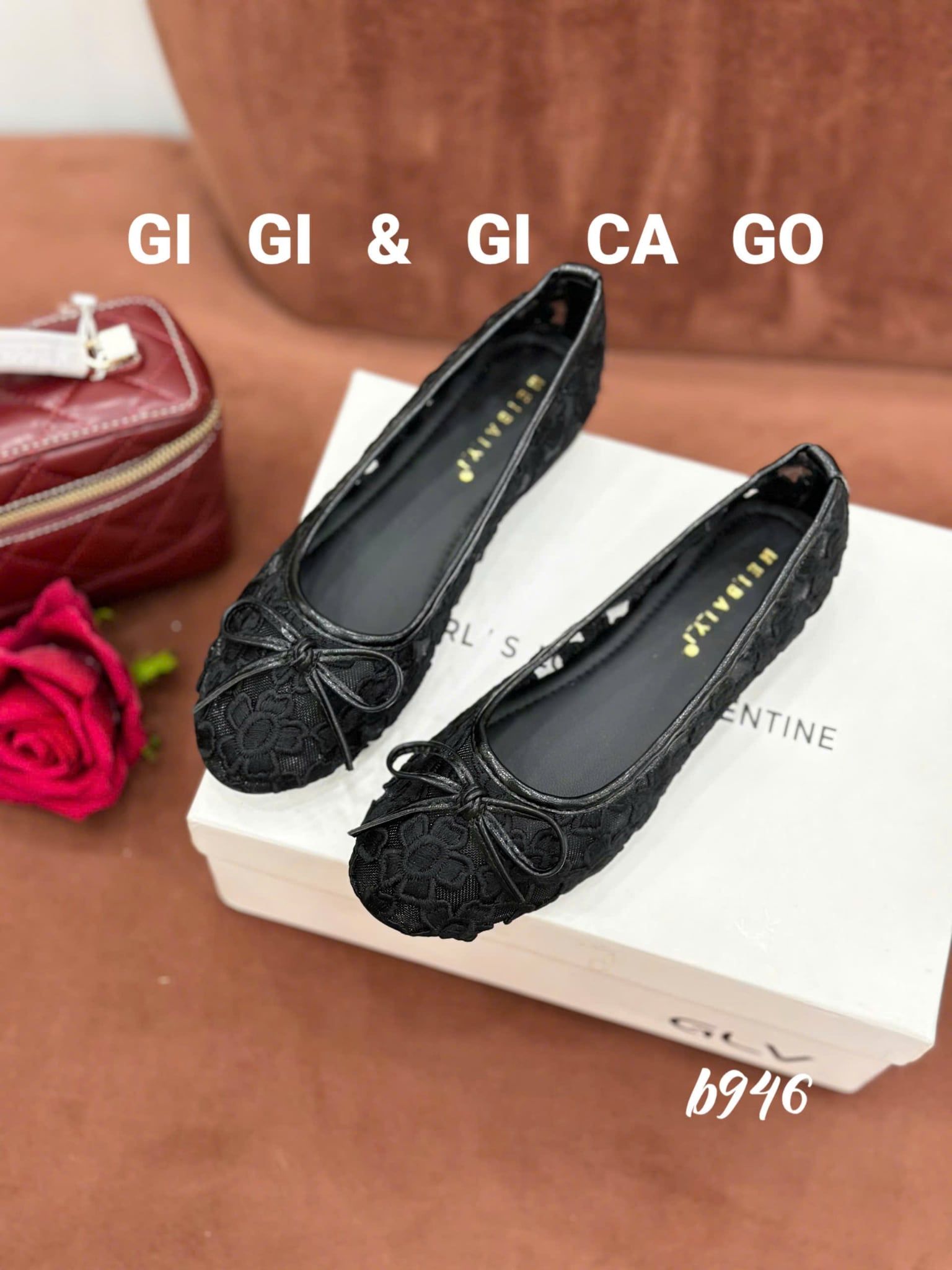 Giày bệt búp bê ren B946