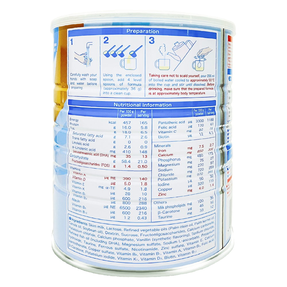 Sữa bột Meiji Kids Formula 3-10 Tuổi Lon 900g