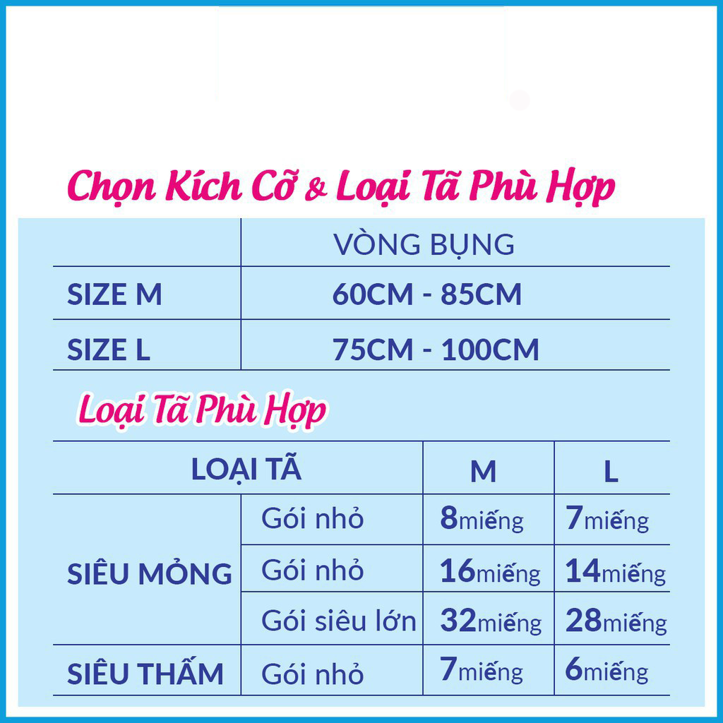 Tã Quần Caryn Người Lớn Caryn M 16 Miếng Mỏng Nhẹ Chống Tràn Dành Cho Người Già Có Thể Đi Lại