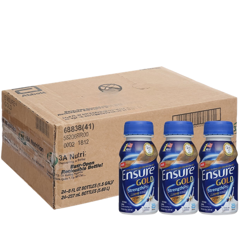 Thùng 24 Chai Sữa tăng cường sức khỏe tăng cường miễn dịch Ensure Gold Vani 237ml