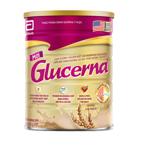 Sữa Bột Abbott Glucerna Hương Lúa Mạch Dành Cho Người Đái Tháo Đường Và Tiền Đái Tháo Đường - 800g