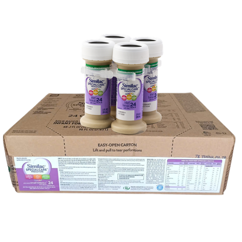 Thùng 48 Ống Sữa Pha Sẵn Similac 24kcal Cho Trẻ 0-12 Tháng