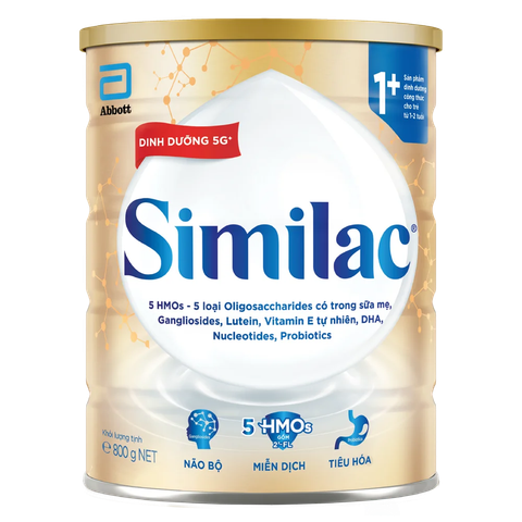 Sữa Similac 5G Số 1+ 800g Cho Trẻ 1-2 Tuổi