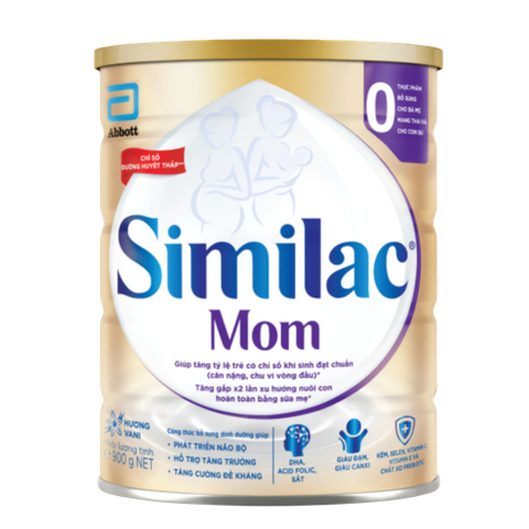 Sữa Similac Mom 800g Hương Vani Cho Mẹ Bầu & Sau Sinh
