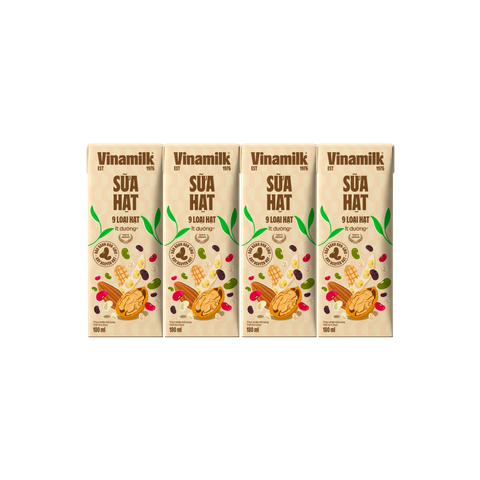 Sữa Hạt Vinamilk Super Nut 180ml - Dinh Dưỡng Từ 9 Loại Hạt Cao Cấp Cho Bé Từ 1 Tuổi