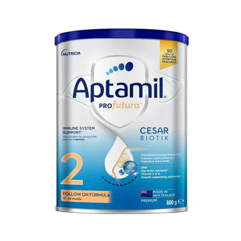 Sữa Aptamil Profutura Cesarbiotik Số 2 800g (12-24 tháng) - Hỗ Trợ Hệ Miễn Dịch Cho Trẻ Sinh Mổ